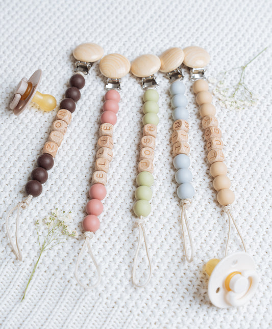 Personalized Pacifier Clip